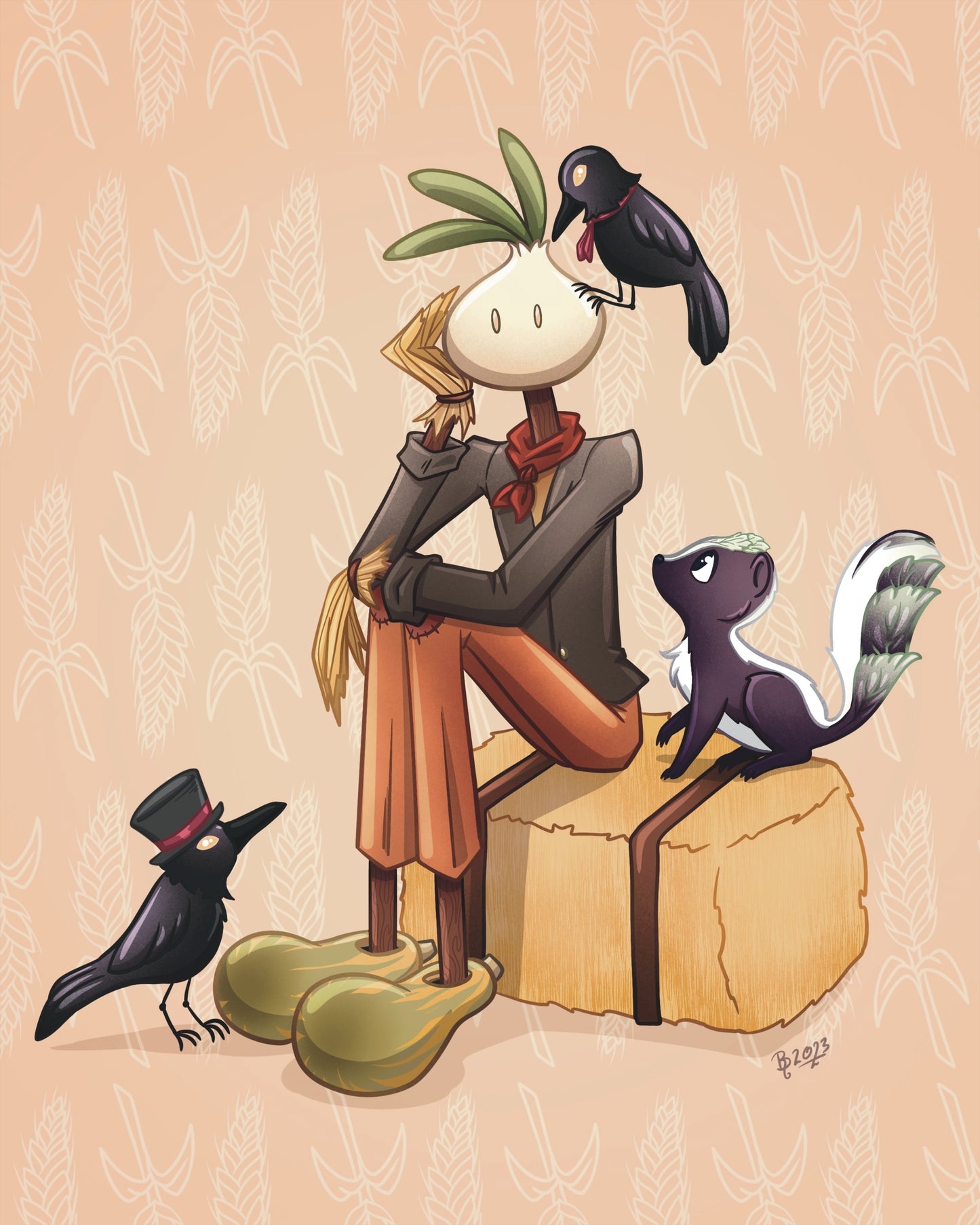 Onion Head and Gang - PRINT
