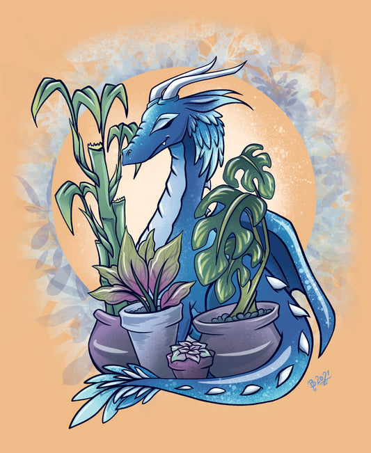 Plant Dragon - PRINT