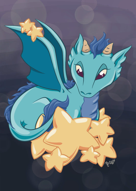 Star Dragon - PRINT
