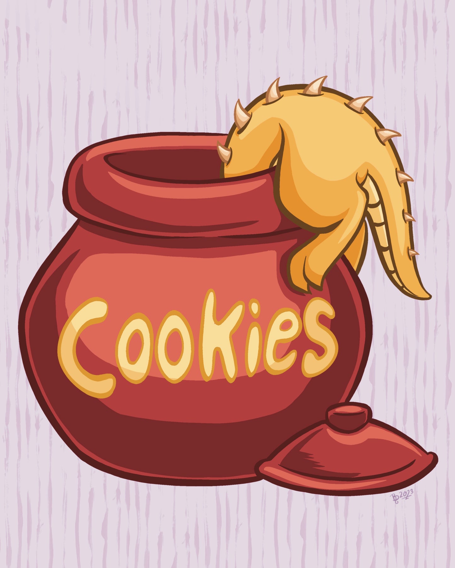 Cookie Dragon - PRINT