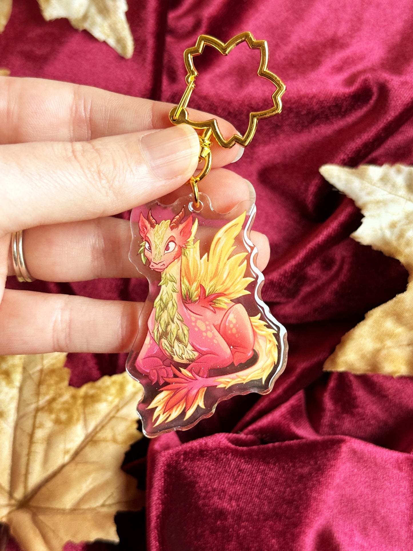 Flower Dragon - CHARM