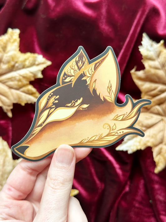 Fox Profile - STICKER