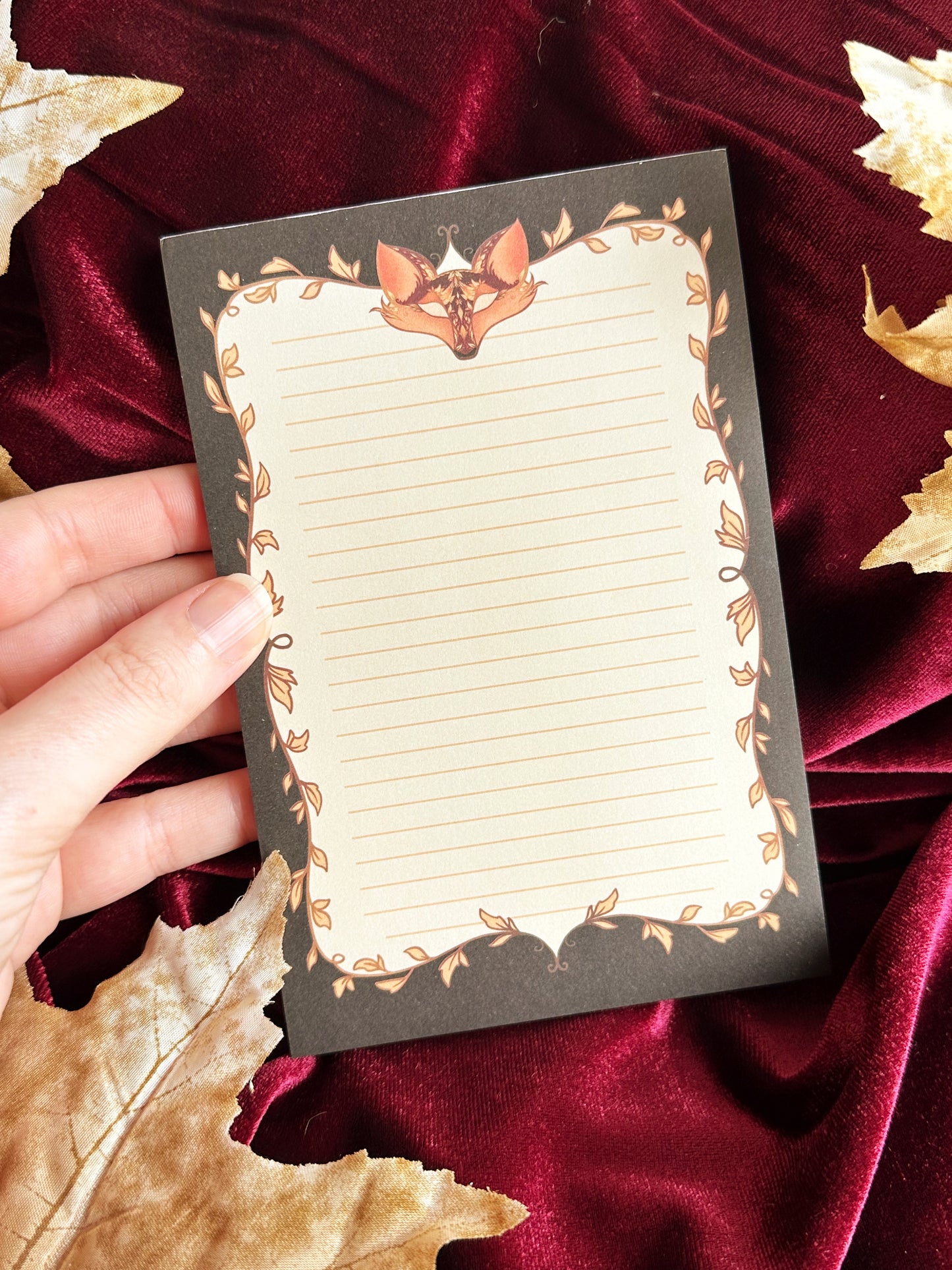 Gilded Foxes - NOTEPAD