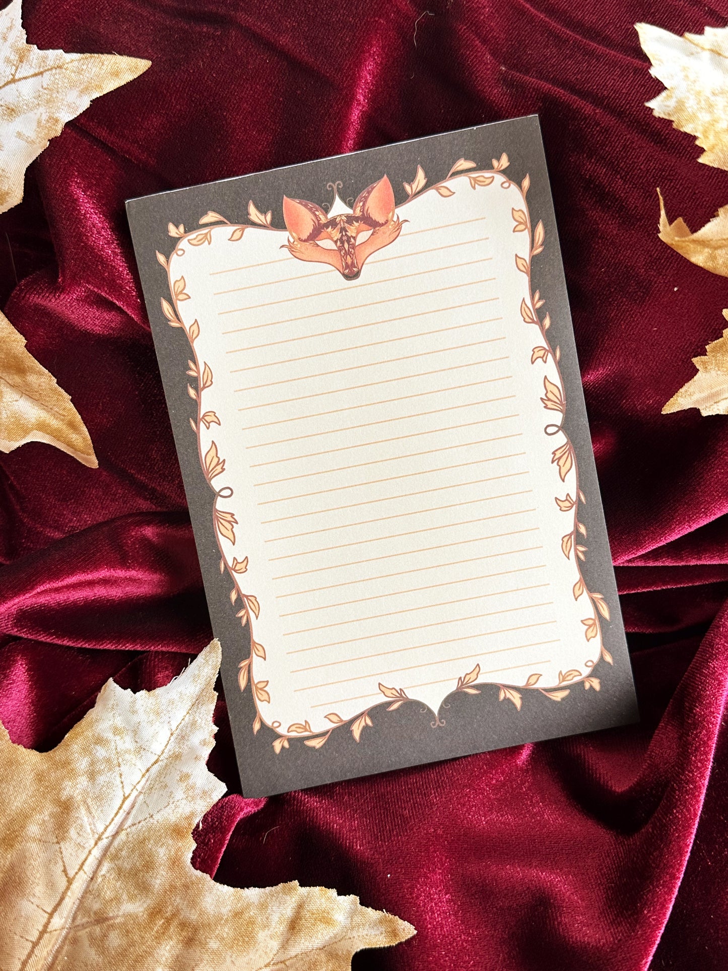 Gilded Foxes - NOTEPAD