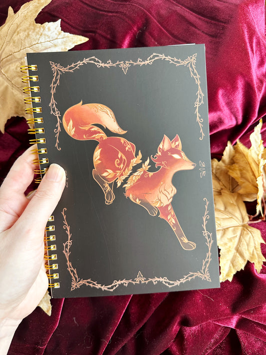 Gilded Foxes - REUSABLE STICKER BOOK