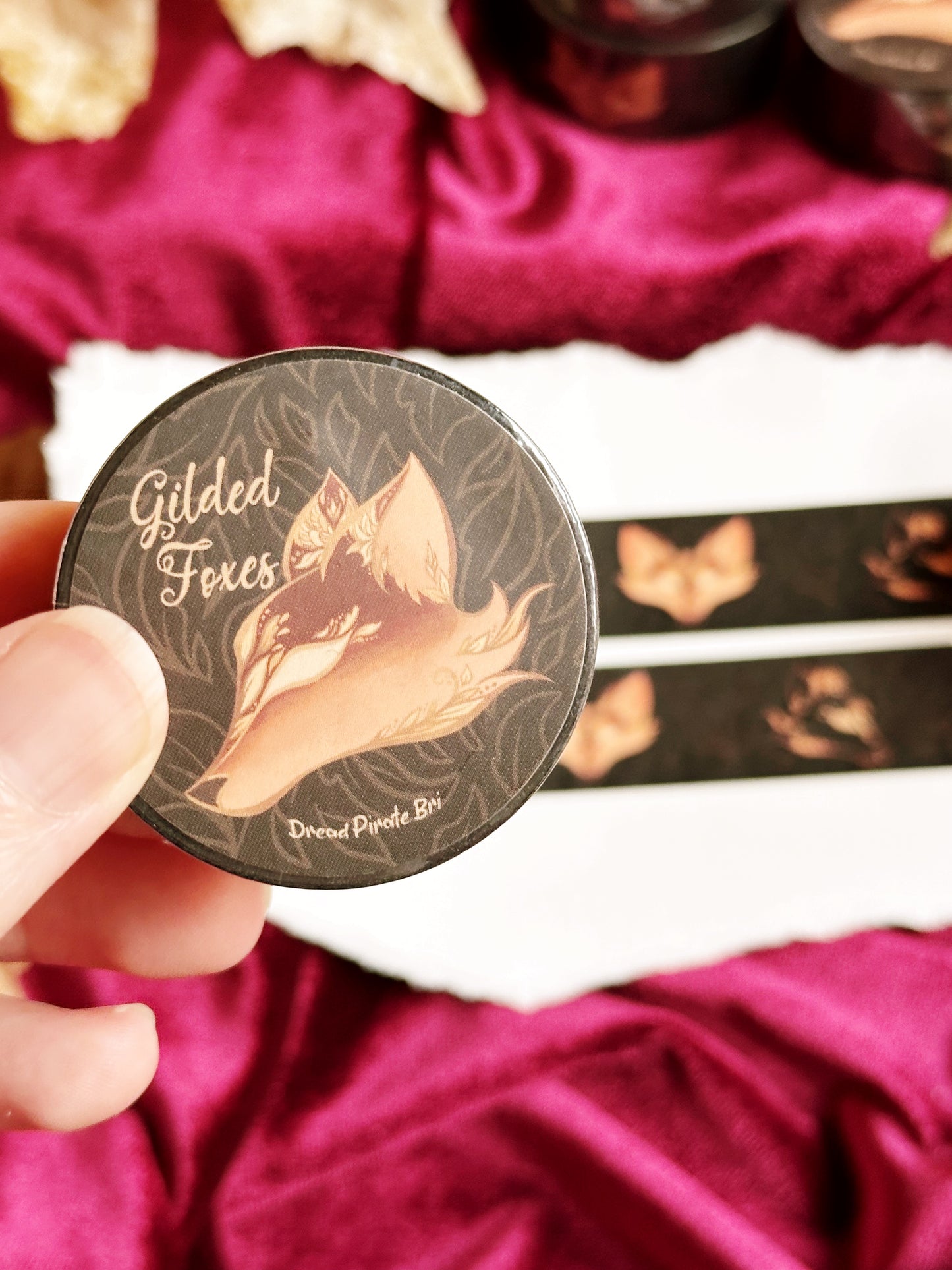 Gilded Foxes - WASHI TAPE