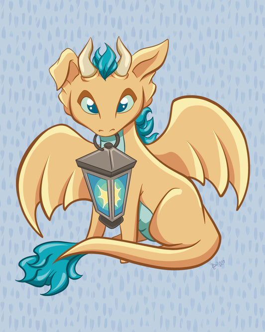 Lantern Dragon - PRINT