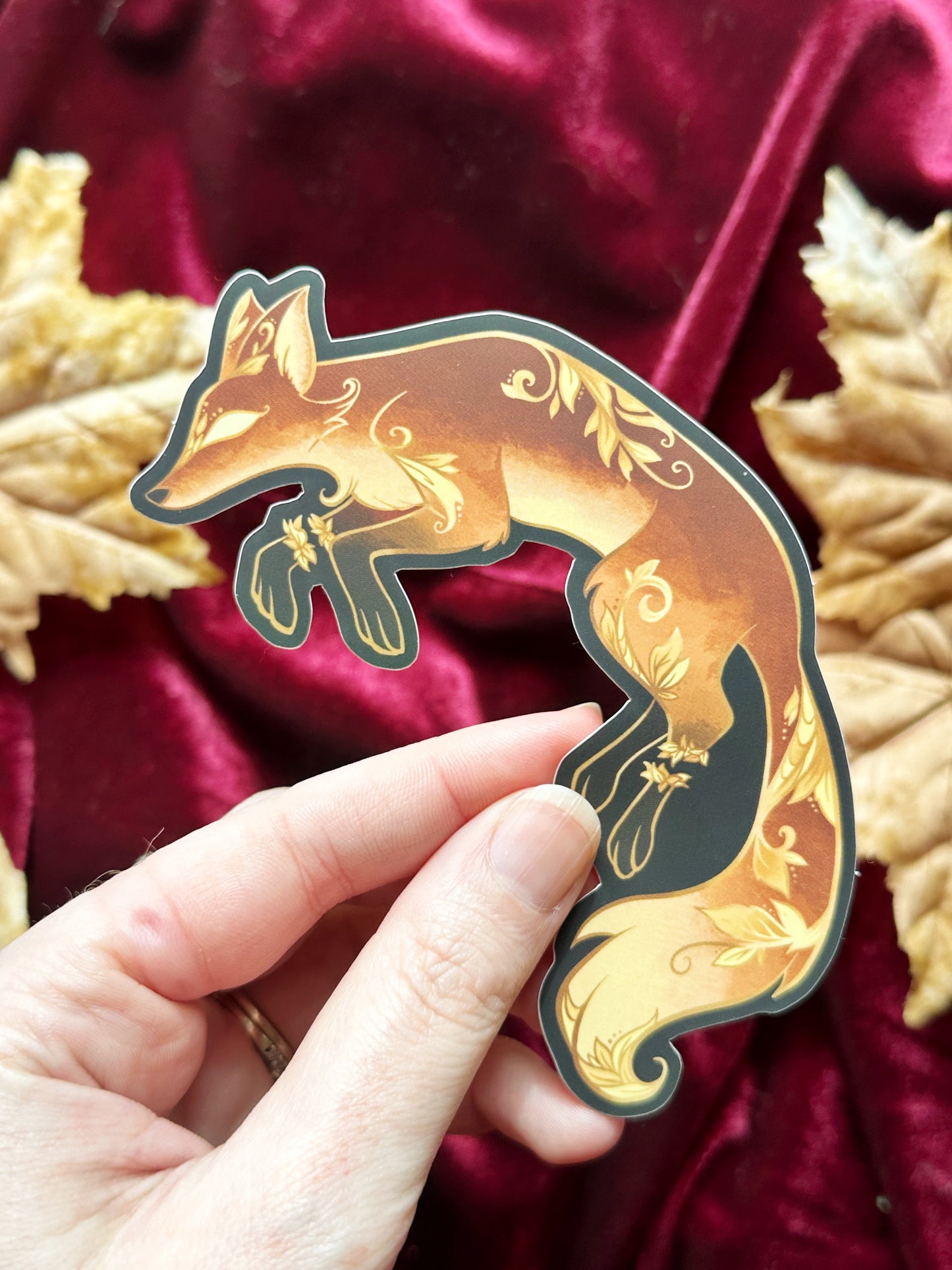 Leap Fox - STICKER
