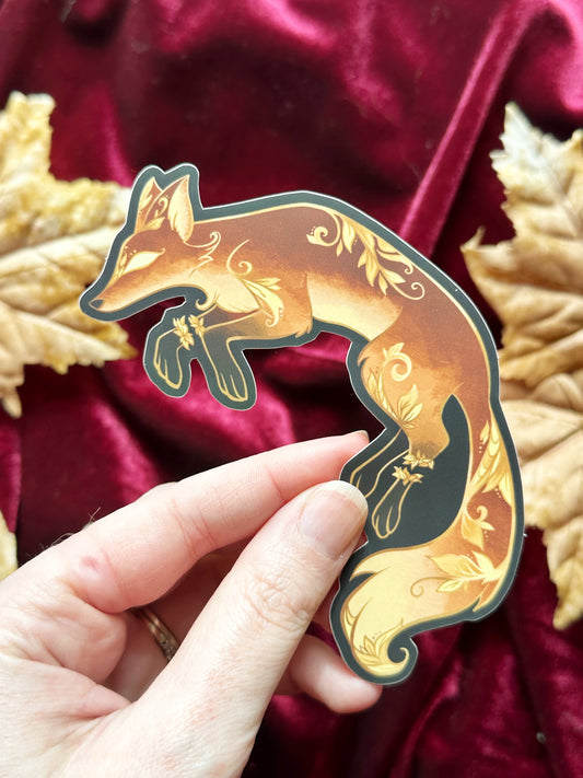 Leap Fox - STICKER