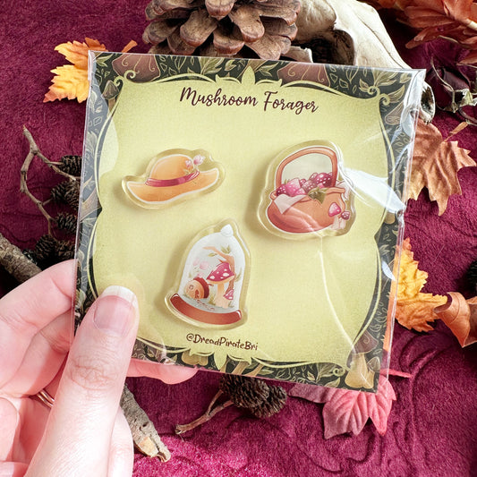 Mushroom Forager - PIN PACK