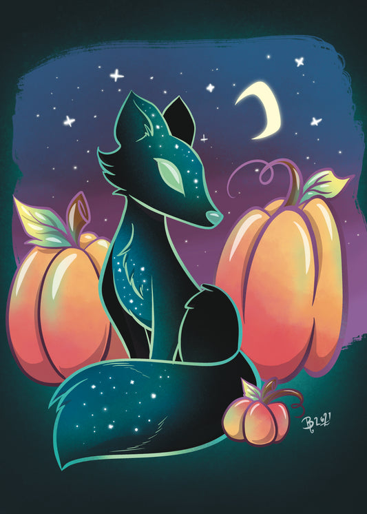 Spooky Fox - PRINT