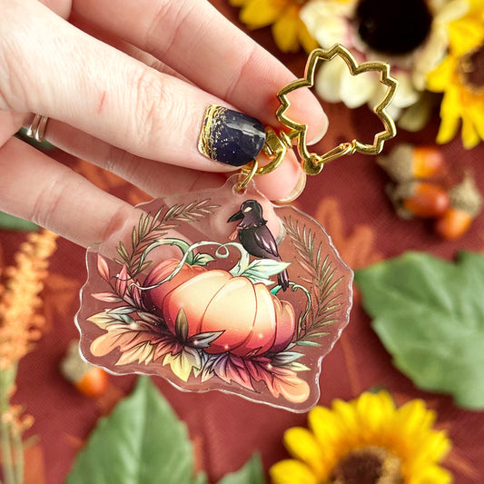 Pumpkin Crow - CHARM