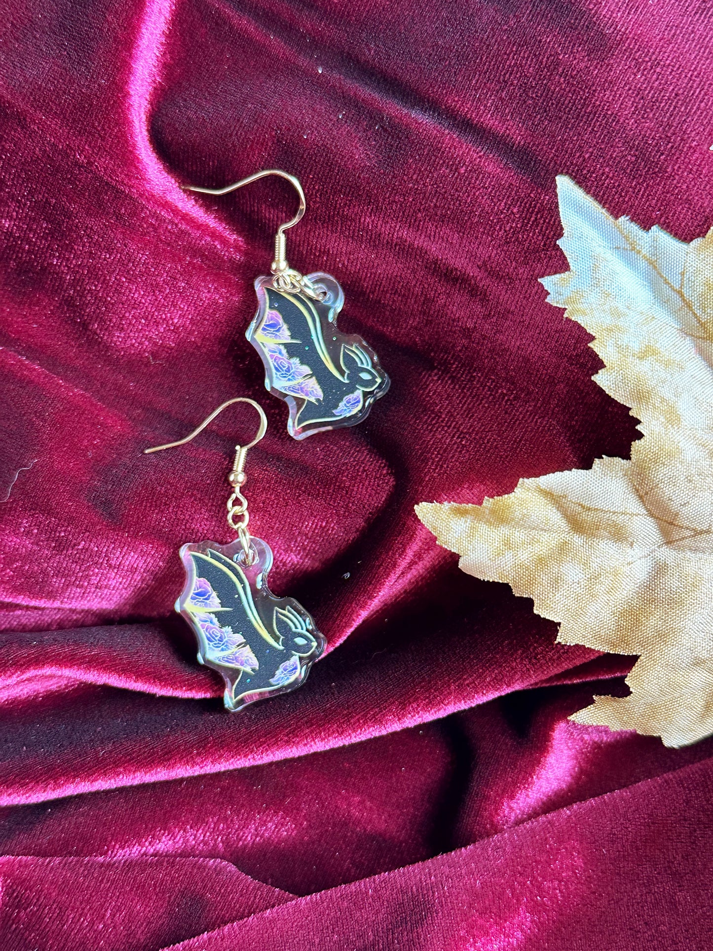 Rose Bats - EARRINGS