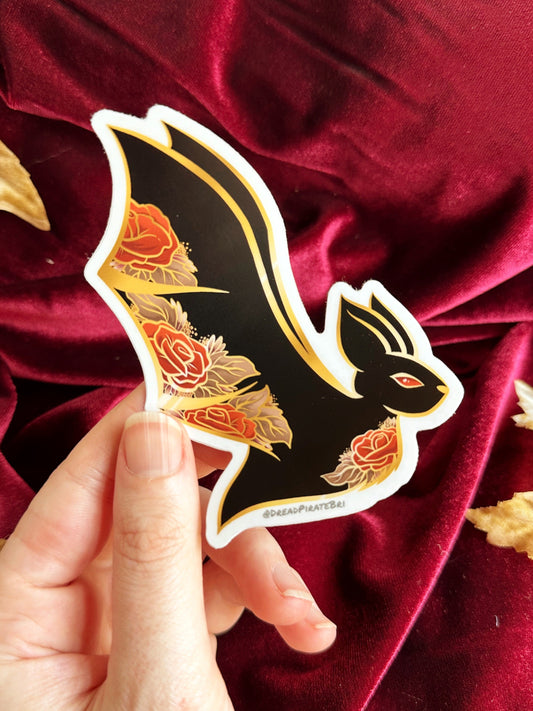 Rose Bat - STICKER