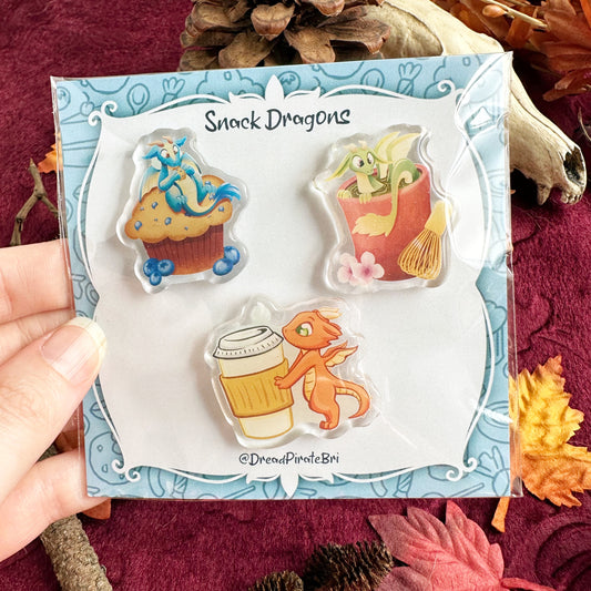 Snack Dragons - PIN PACK