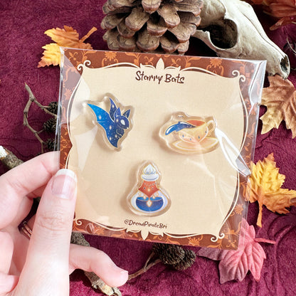 Starry Bats - PIN PACK
