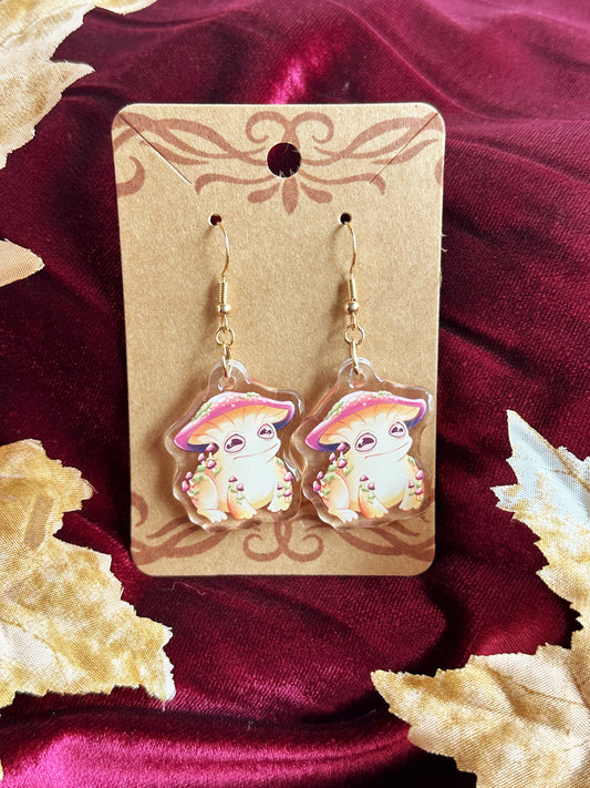 Toadstool - EARRINGS